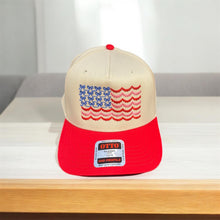 Load image into Gallery viewer, Scallop Flag Embroidered Hat
