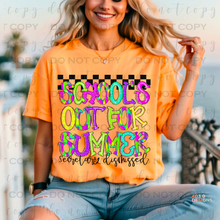 Load image into Gallery viewer, Schools Out For Summer Dismissed DTF Transfer
