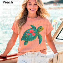 Load image into Gallery viewer, Sea Turtle DTF Transfer

