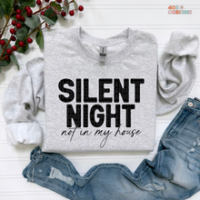 Load image into Gallery viewer, Silent Night Not In My House DTF Transfer
