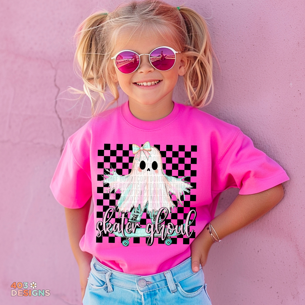 Skater Ghoul DTF Transfer