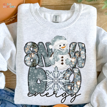 Load image into Gallery viewer, Snow Day Energy DTF Transfer
