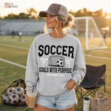 Load image into Gallery viewer, Soccer Goals With Purpose DTF Transfer
