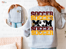 Load image into Gallery viewer, Soccer Mom Personalized DTF Transfer Set
