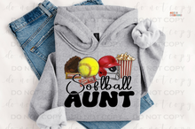 Load image into Gallery viewer, Softball Title Personalized DTF Transfer
