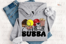 Load image into Gallery viewer, Softball Title Personalized DTF Transfer
