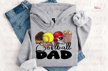 Load image into Gallery viewer, Softball Title Personalized DTF Transfer

