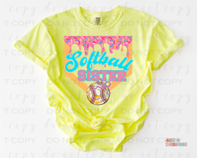 Load image into Gallery viewer, Softball Drip Personalized DTF Transfer
