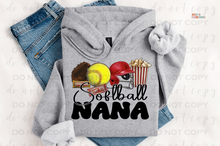 Load image into Gallery viewer, Softball Title Personalized DTF Transfer
