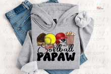 Load image into Gallery viewer, Softball Title Personalized DTF Transfer
