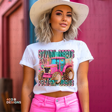 Load image into Gallery viewer, Sowin Seeds Praisin Jesus DTF Transfer
