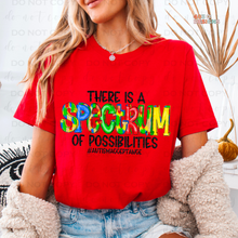 Load image into Gallery viewer, Spectrum Possibilities Hashtag DTF Transfer
