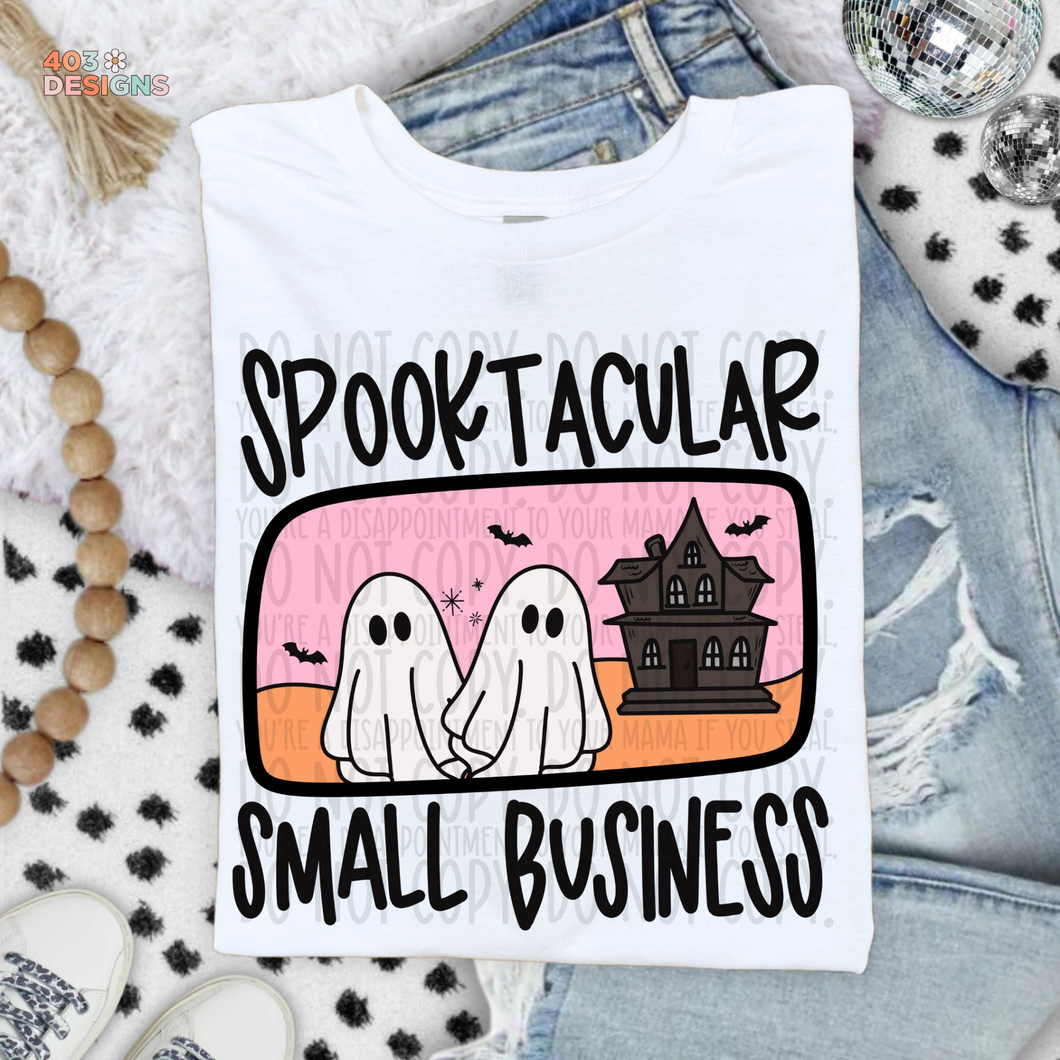 Spooktacular Small Business DTF Transfer
