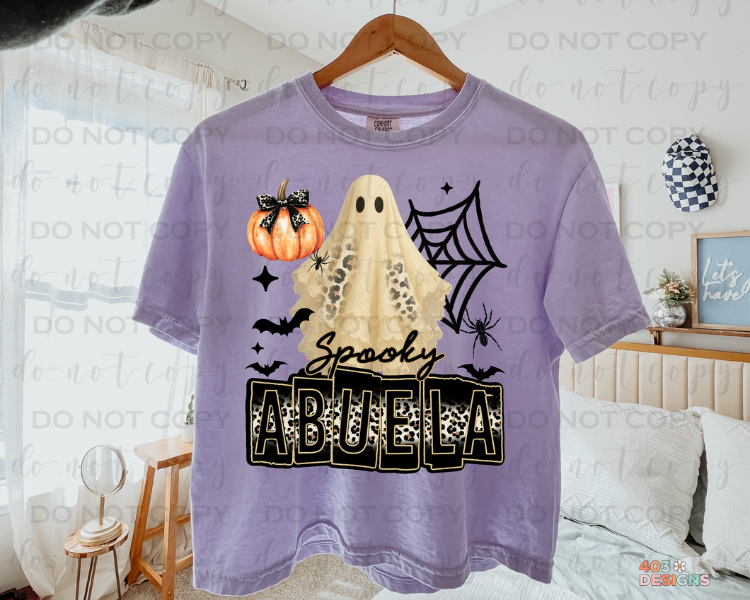 Spooky Ghost Personalized DTF Transfer