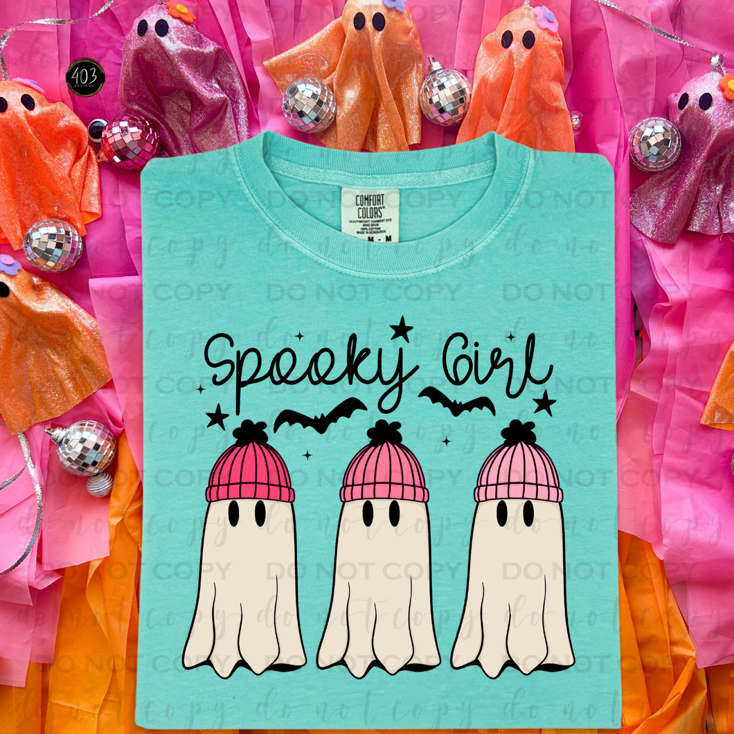 Spooky Girl DTF Transfer