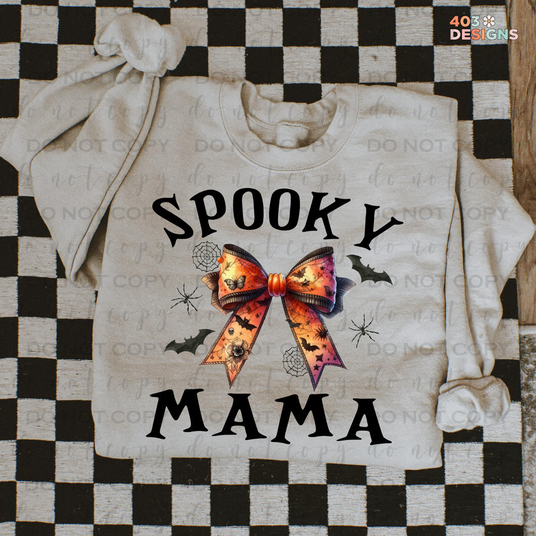 Spooky Mama DTF Transfer