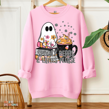 Load image into Gallery viewer, Spooky Reads And Lattes Please DTF Transfer
