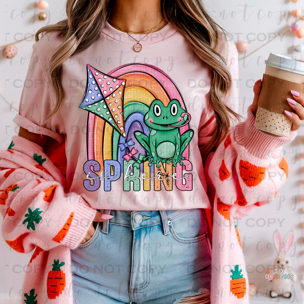 Spring Is Here DTF Transfer