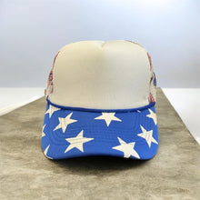 Load image into Gallery viewer, Blue Stars Blank Foam Hat
