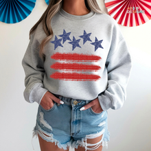 Load image into Gallery viewer, Stars Stripes DTF Transfer
