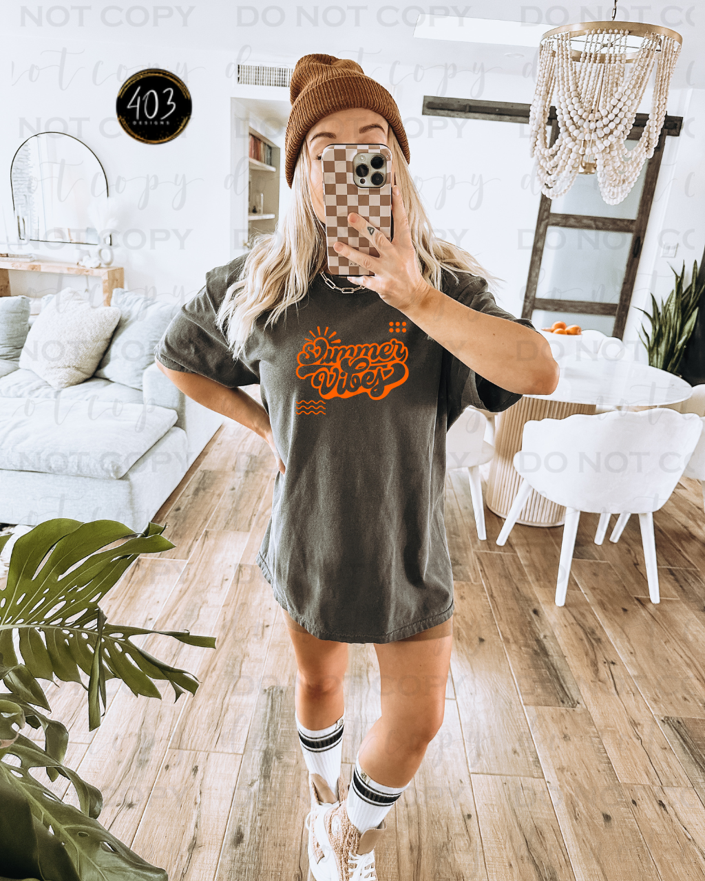 Summer Vibes DTF Transfer