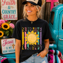 Load image into Gallery viewer, Sunshine And Jesus DTF Transfer
