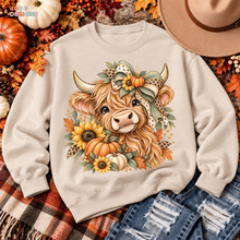 Load image into Gallery viewer, Sweet Fall Highland DTF Transfer
