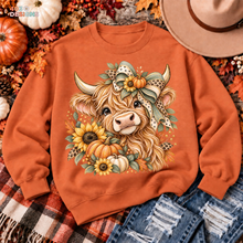 Load image into Gallery viewer, Sweet Fall Highland DTF Transfer
