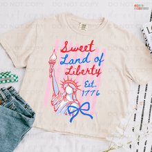 Load image into Gallery viewer, Sweet Land Of Liberty Statue DTF Transfer
