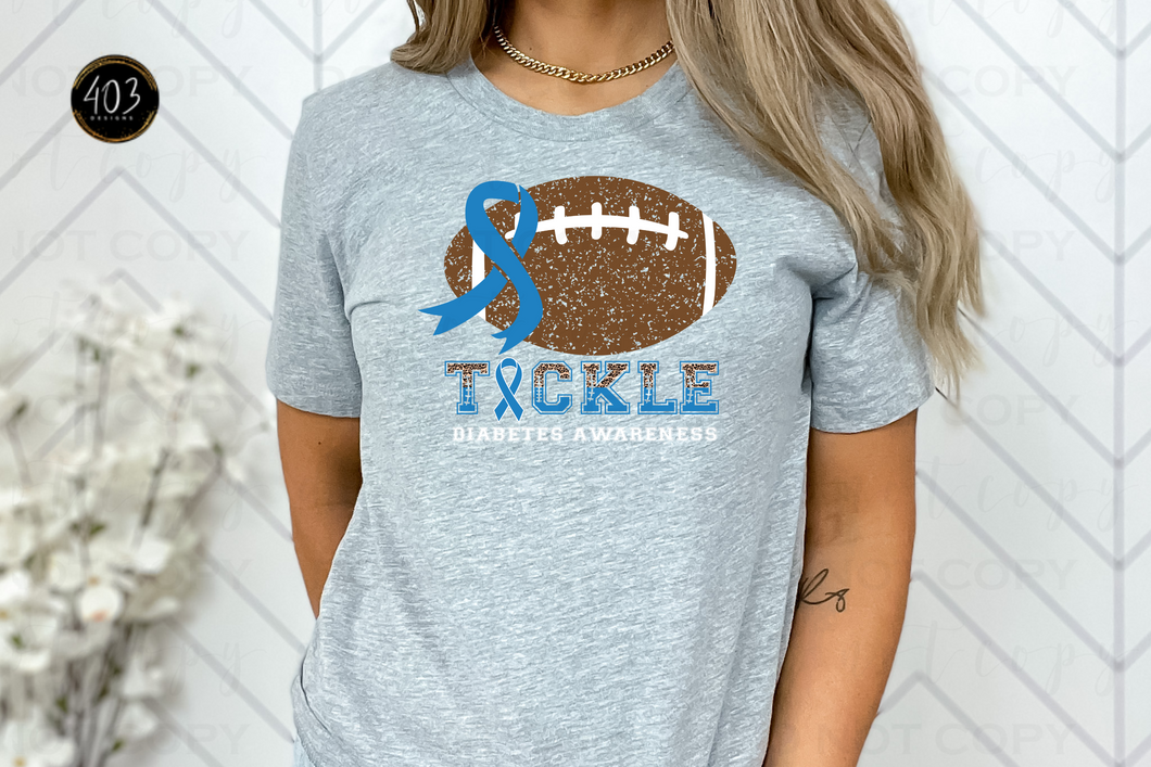 Tackle Diabetes Awareness DTF Transfer