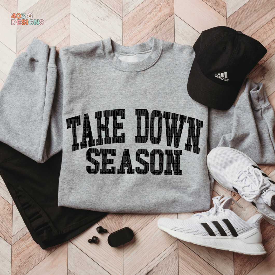 Take Down Season DTF Transfer