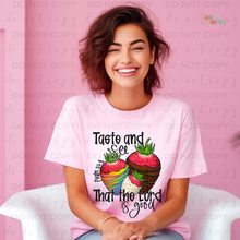 Load image into Gallery viewer, Taste And See DTF Transfer
