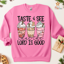 Load image into Gallery viewer, Taste And See Coffee DTF Transfer
