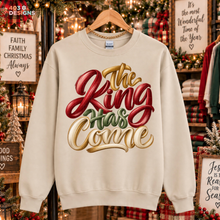 Load image into Gallery viewer, The King Has Come DTF Transfer
