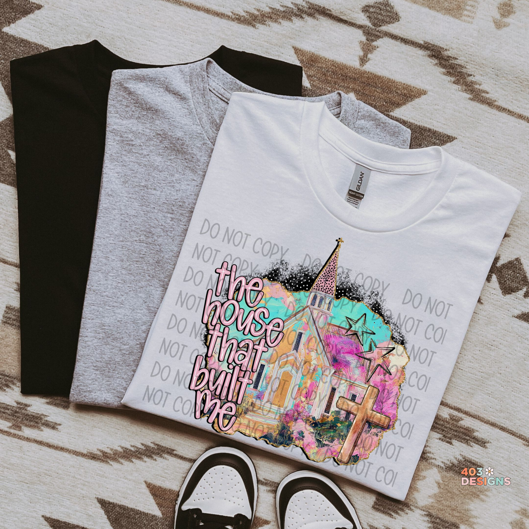 The House Of Church DTF Transfer