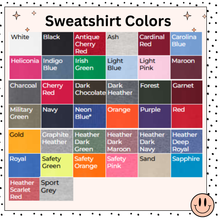Load image into Gallery viewer, Puff Mascot Embroidered Sweatshirts
