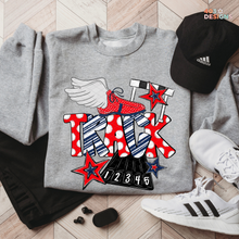 Load image into Gallery viewer, Track Doodle Personalized DTF Transfer
