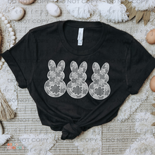 Load image into Gallery viewer, Trio Lace Bunnies T-Shirt
