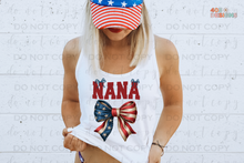 Load image into Gallery viewer, USA Bow Personalized DTF Transfer
