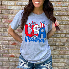 Load image into Gallery viewer, USA Mama DTF Transfer
