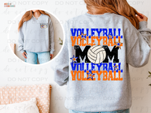 Load image into Gallery viewer, Volleyball Mom Personalized DTF Transfer Set
