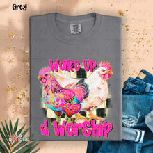 Load image into Gallery viewer, Wake Up &amp; Worship DTF Transfer
