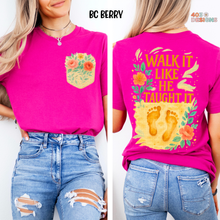 Load image into Gallery viewer, Walk It Like He Taught It DTF Transfer Set
