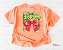 Load image into Gallery viewer, Watermelon Name/Title Personalized DTF Transfer
