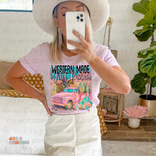 Load image into Gallery viewer, Western Made Wild Raised DTF Transfer
