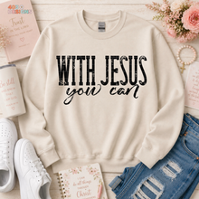 Load image into Gallery viewer, With Jesus You Can DTF Transfer
