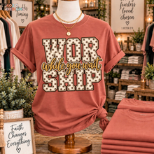Load image into Gallery viewer, Worship While You Wait DTF Transfer
