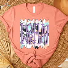 Load image into Gallery viewer, Worthy Brushstroke Floral DTF Transfer
