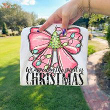 Load image into Gallery viewer, Wrapped In The Spirit Of Christmas DTF Transfer
