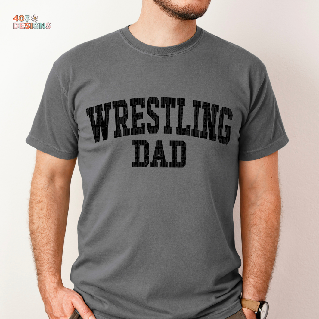 Wrestling Dad DTF Transfer